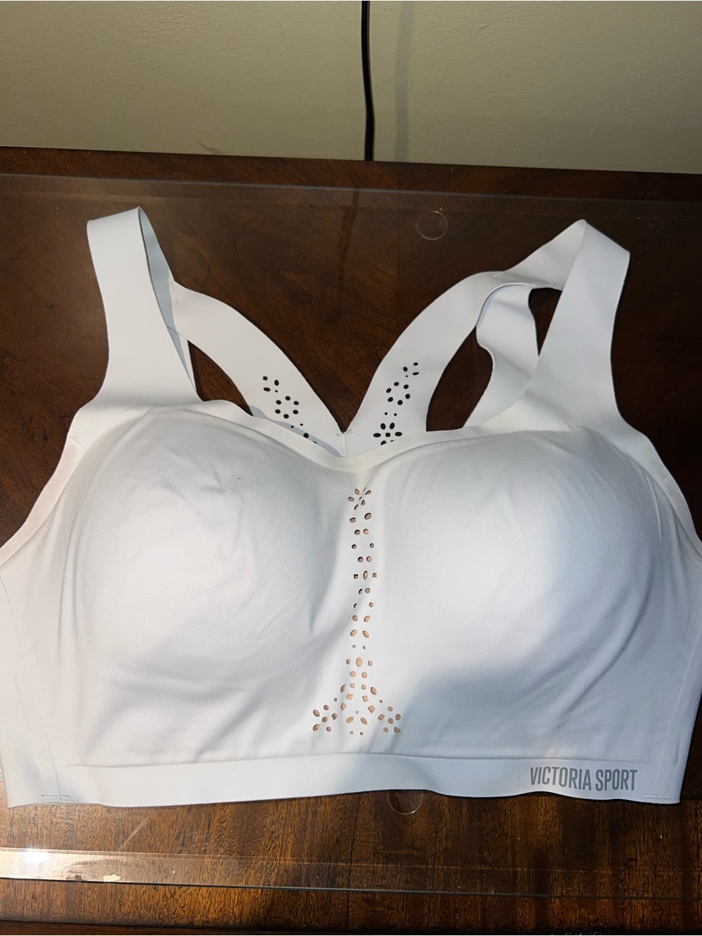 Gray High-Impact Seamless Sports Bra
